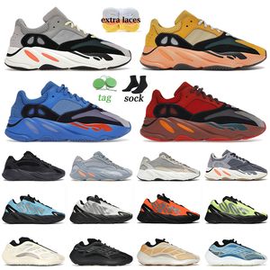 Tênis de corrida atlética de designer clássicos og kanyes runner sólido cinza res azul vermelho ímã Onyx Alvah Kyanite para homens tênis femininos Sapato externo Dhgate