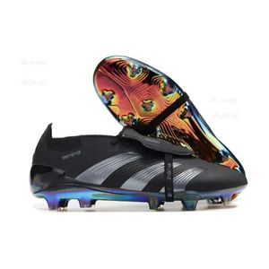 Men Designer Football Boot Bolet Boots Precisão+ Elite Tongue FG Boots Metal Spikes Cleats de futebol de couro macio de couro macio eur36-46 tamanho 580