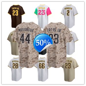 San Diego Custom Padres Baseball Jerseys Dylan Cease Tom Cosgrove Yu Darvish Enyel De Los Santos Michael King Wandy Peralta Fernando Tatis Jr. Joe Musgrove