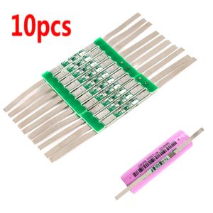 Accessories 10pcs 3.7V 3A Liion Lithium Battery 18650 Charger Over Charge Protection Board With Solder Belt Battery Charger Accessories