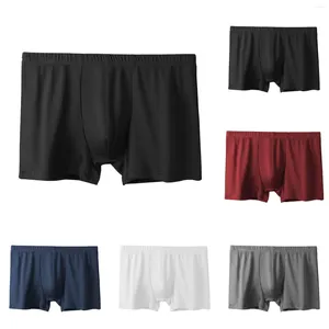 Cueca masculina cueca de algodão boxers esportivos respiráveis