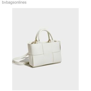 Vintage Designer -Taschen für Bottgss Ventsss White Mode Modable Vielseitige Frauentasche Kleine One One OneSlock Handtasche Weiß modisch mit originalem Logo