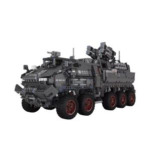 Blocks ONEBOT Wandering Earth 2800+ Pcs CN171 Personnel Carrier Door Openable Gunn 360° Rotatable Technical Building Blocks Model Toy for