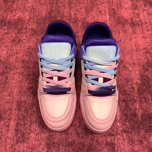Lüks Marka Sıradan Ayakkabı Erkek ve Kadınlar Düz Spor Ayakkabıları Alt Alt Pembe Mor Mavi Yıkama Serisi Erkek Spor Ayakkabıları 35-45