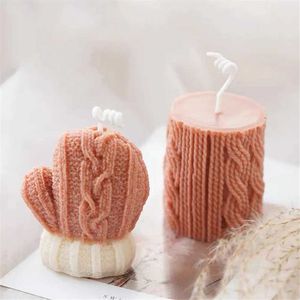 3PCS Candles Natural plant scented Christmas Aromatherapy Yarn Mini Gloves Candle Christmas Gifts Creative Ornaments Aromatherapy Candles