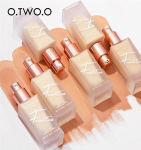 Otwoo Liquid Foundations Kosmetik für Gesicht Concealer Vollbedeckung feuchtigkeitsspendende Foundation Creme Natural Atmungsfreie Makeup3400965