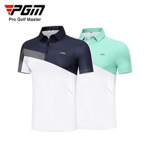 رجال Polos PGM Men Short Slve Therts Summer Closeing Anti-sweat-preatable Quick Dry YF569 Wholesale Y240506