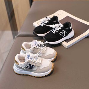 Sneakers 2023 Spring New Childrens Shoes Sports Boys Mesh Running N-Line Casual H240506