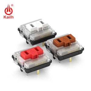 Accessories Kailh low profile Switch 1350 Chocolate Keyboard Switch RGB SMD kailh Mechanical Keyboard white stem clicky hand feeling
