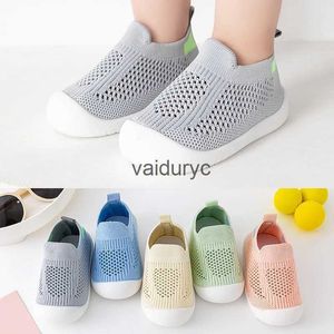 First Walkers Shut Baby 24 Kid Casual oddychający niemowlę LD Chłopiec Mesh Sneaker Sofe Sole Wygodne nie-poślizgowe maluch H240506