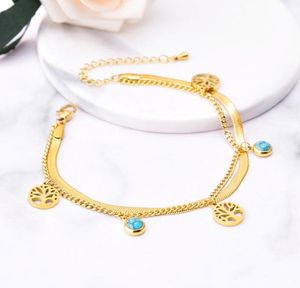 Hollow out link designer bracelet chain link clover luxury unisex nail mens love gold charm cable men flower chains for momen gift7334583