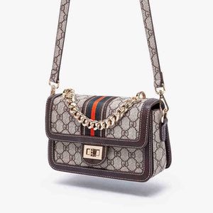 Factory Outlet Comprar Small Women 2022 New Korean Primavera e Verão Versátil portátil Fashion One ombro Messenger Bag 260a