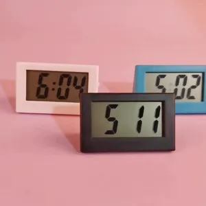 Bordsklockor elektrisk klocka siffra batteridrivna fristående LCD -skärm kompakt