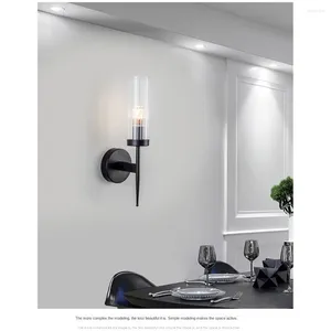 Vägglampa Europa gyllene led 5w för heminredning sovrum vardagsrum dekoration ljus metallglasgång korridor interiör sconce