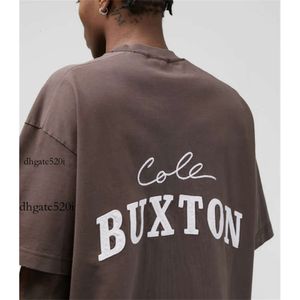 cole buxton t shirt men designer t-shirts mens t shirts Men's T-Shirts Sticker Embroidered Short Sleeved T-Shirt Men Women Oversized T Shirt CB Tees Top