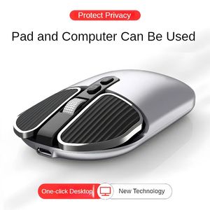 M203 24G Dual Model Wireless BT 50 Silent Mouse Długie w trybie gotowości Multi Button dla Notebooka komputerowego PC 240419