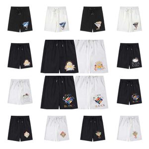 Shorts masculinos designer de marca calça algodão shorts top de qualidade shretwig pólica colorida preto letra branca letra suor tendência