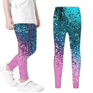 Shorts Childrens clothing sequin leg personal fashion printed pantsL2403