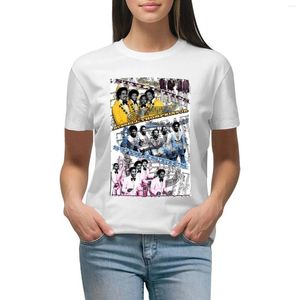 Women's Polos Stylistics Russell Thompkins Jr. D-1 T-shirt T-shirt estetyczne ubrania hipisowe T-shirty dla kobiet luźne dopasowanie