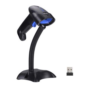 Scanners 1100DB 2D QR 1D Wireless Bluetooth Barcode Scanner Handheld PDF417 Barcode Reader Ständer/Basis Optional für Android iOS POS