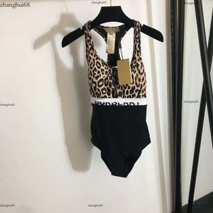 designer swimwear women Brand women's clothing summer bikini fashion Leopard logo ladies sexy backless sling Beach swimsuit girl Vacation swimsuit May 06