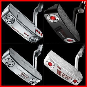 Putters de golfe mão direita putter scotty scotty camron putter clubs de golfe especial selecione newport 2 zyd87 com capa de golfe com logotipo clássico clássico Men prateado