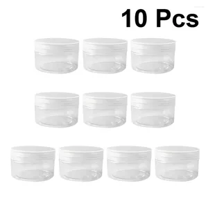 Garrafas de armazenamento 10 PCs Buttercream Makeup loção