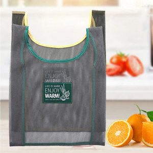 Сумки для покупок портативное продуктовое магазин для фруктовых растительных кухонных пакетов сетчатая сетчатая сумочка Сетка.