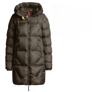 Woman Down Jacket Puffer Puffer Long Duvet para Calor respirável à prova de vento à prova d'água