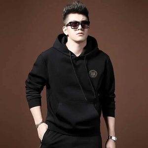 Men's Hoodies Sweatshirts Black hooded mens sports shirt white clothing free delivery low price high pink color interesting quality aesthetic S Q240506