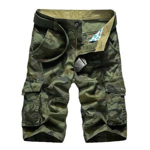 Men's Shorts Camouflage Camo Cargo Shorts Men 2024 New Mens Casual Shorts Male Loose Work Shorts Man Outdoor Hiking Short Pants Plus SizeL2405