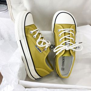 2024 New Autumn Linen Canvas Shoes Low cut Student Casual Shoes Versatile Board Shoes GAI