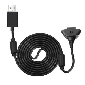 Mice Charging Cable For Xbox 360 Gamepad Wireless Remote Controller 1.8m USB Charging Adapter Charger Replacement Cables