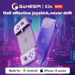 MICE Gamesir X2S tipo C Gamepads Controlador de telefone celular com hall stick gatilho switch xbox para iPhone 15 Android Cloud Game