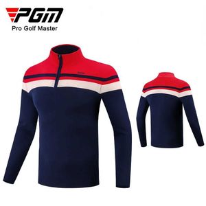 Men's Jackets PGM Men Knitted Sweater Long Slves Outdoor Leisure Sports Jackets Male Kp Warm Soft Autumn Winter Clothing YF429 Y240506