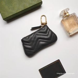 Purses Designer Wallets Woman Cash Holders Keys Coin Purse Bag本物のレザーオリジナルボックス女性女性Whole Fashion265o