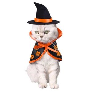 Dog Apparel Cat Costumes Cosplay Costume For Kittens Clothes Cloak Shape Bat Pattern To Add Halloween Atmosphere Cats Rabbit Doggy H240506