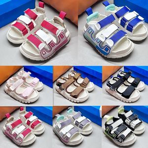 Designer brand Kids Sandals boys girls toddlers baby Shoes pink black purple green sandal Children size 26-35