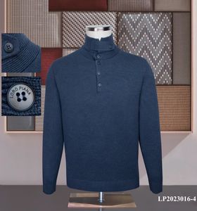 Men suéteres de outono e inverno zíper de gola alta cashmere casaco de cashmere