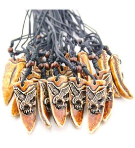 New 12pcs Cool boy man Tribe Style eagle Pendants Necklaces lot whole XL593136267
