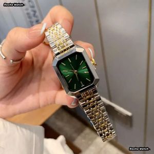 Luxus Womens Uhren Top -Marke Designer Rechteck Lady Watch All Edelstahlband 23mm Armbanduhren hochwertige Frauen Geburtstag Weihnachten 433