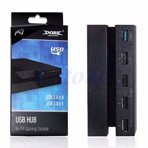 Joysticks 5 porte USB 3.0 2.0 Hub Extension Adattatore ad alta velocità per Sony PlayStation 4 PS4