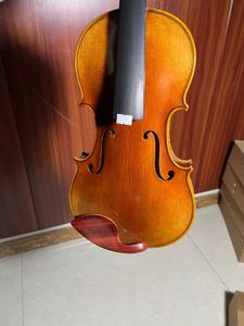 New 4/4 violin professional natural acoustic fabulous sound one-piece back