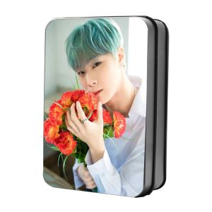 Naklejki 40pcs/pudełko kpop astro lomo card Poster Plakat album Winter Dream Korean Boys Fan Kolekcja metalowych kartek pudełkowych