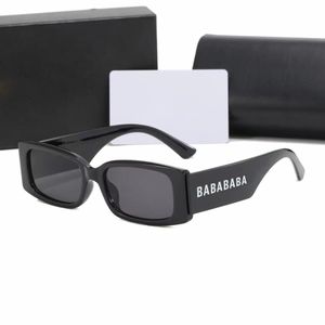 Óculos de sol de designer feminino para homens de sol tons de luxo com óculos solares de moda lentes clássicas de resina clássica de moldura adumbral de marés de maré lunete de soleil