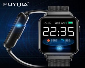 Fuyijia 2019 Nowy Relogio Masculino 13 -calowy duży ekran inteligentny zegarek Męs