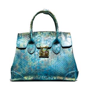 Luxury Designer Brand New High Quality Leather Snake Print Large Capacity Handbag Fashion Trend Crossbody Bag for Women Hot Sale