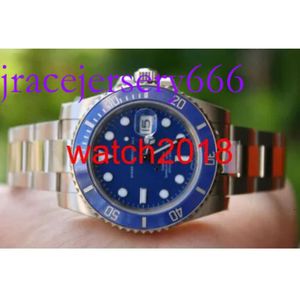 NY LA GM Sapphire 40mm Blue Bezel 다이얼 116619에 대한 세부 정보 노른 자동 스포츠 남성 감시 남성 손목 시계 0 기간 상자 파일 DBG