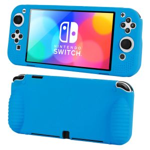 Caso de silicone de camundongos para Nintendo Switch OLED Antislip Protective Cover Case Nintendo Game Console Silicone Case