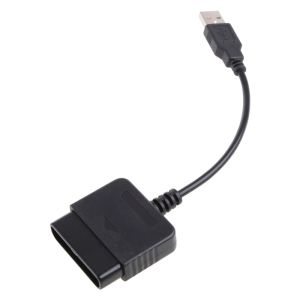 PS3/PC için PS2 için sürücü gamepadi olmadan kablolar usb bağlantı noktası oyun denetleyicisi dönüştürücü P2 ila P3 adaptör kablosu